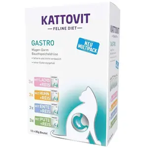 Kattovit Feline Diet Gastro Nassfutter Für Katzen 85g