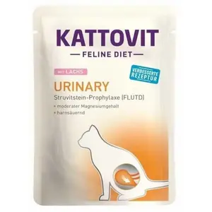 Kattovit Urinary Nassfutter Mit Lachs Für Katzen 85g