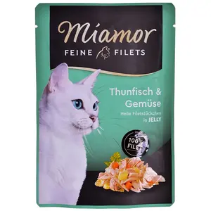 Miamor Feuchtes Katzenfutter Mit Thunfisch Und Gemüse 100g günstig