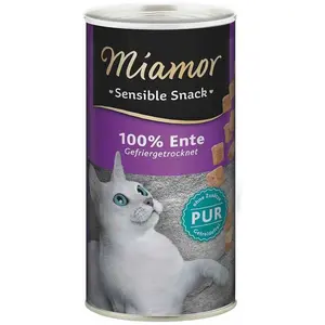 Miamor Sensibler Snack Ente Katzenleckerli 30g