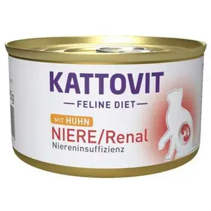 Kattovit Feline Diet Niere/renal Chicken Nassfutter Für Katzen 185g günstig