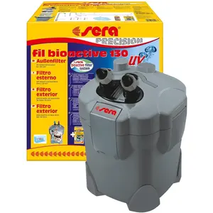 Sera Aquarium-Aussenfilter fil bioactive 130 + UV (130 l, Aussenfilter, Süsswasser), Aquarium Filter günstig