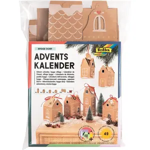 Folia Adventskalender Lebkuchenhaus