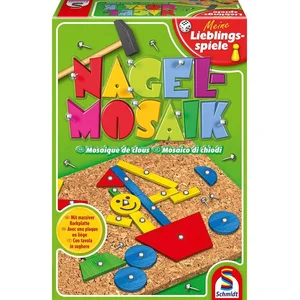 Schmidt Spiele Nagelmosaik, 3 Jahr(e), Holz, Mehrfarbig