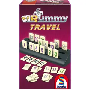 Schmidt Spiele MyRummy Travel (Deutsch, Französisch, 2 - 4 Spieler)