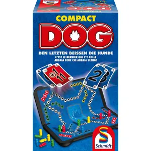Schmidt Spiele Reisespiel Taktikspiel DOG Compact 49216