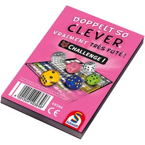 Schmidt Spiele Doppelt so clever Challenge, Brettspiel, 8 Jahr(e)
