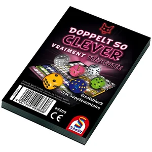 Schmidt Spiele Spiel 1 Schmidt Spiele Zusatzblock Doppelt so clever! 4...