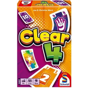 Schmidt Spiele Clear 4 (mult) (Deutsch, Englisch, Französisch, Italienisch, 2 - 6 Spieler)
