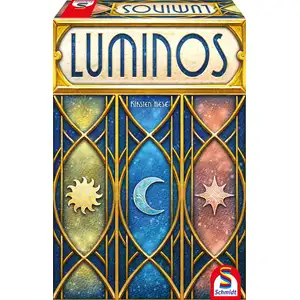 Schmidt Spiele 49446 Luminos, Familienspiel, Legespiel