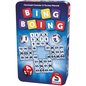 Schmidt Spiele Bing Boing Metalldose (Deutsch, Englisch, Französisch, Italienisch, 2 - 8 Spieler)