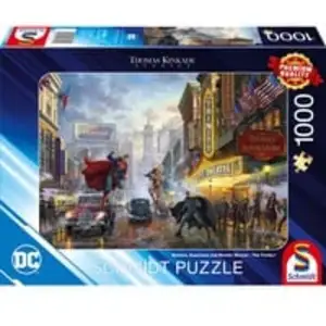 Thomas Kinkade Studios: DC - Batman, Superman and Wonder Woman   The Trinity, Puzzle