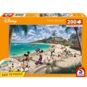 Thomas Kinkade Studios: Disney - Mickey & Minnie in Florida, Puzzle