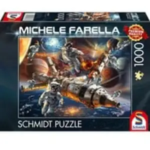 Michele Farella: Magische Sternenwelten - Schwerelos im All, Puzzle