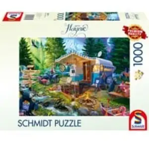 Jeff Haynie: Mit dem Caravan in den Bergen, Puzzle