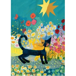 Rosina Wachtmeister: Katze im Blütenmeer, Puzzle