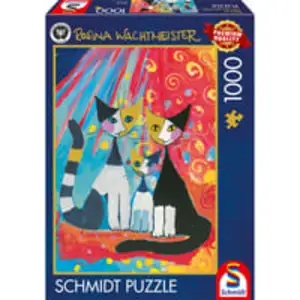 Rosina Wachtmeister: Glückliche Katzenfamilie, Puzzle