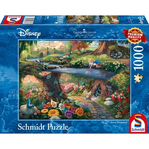 Schmidt Spiele Erwachsenenpuzzle: Disney Alice im Wunderland 1000 Teil...