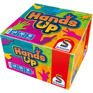 Schmidt Spiele Familienspiel Hands up - lustiges Aktions- und Brettspi...