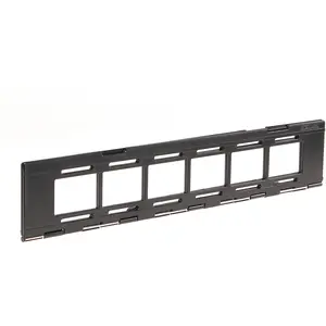 Kaiser Fototechnik Filmstreifenhalter für Dia Duplikator 6506, Analogfilmentwicklung, Schwarz