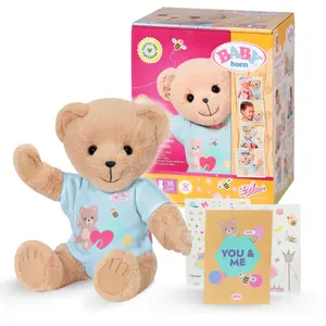 Zapf BABY born® Bär blau, Kuscheltier