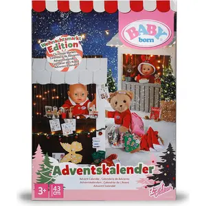 BABY born Advent Calendar 43cm, Puppen-Kleiderset, 3 Jahr(e)