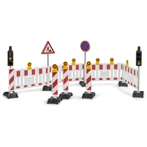 Bruder® Spielzeug-Auto Zubehör Baustelle Verkehrssicherung mit Ampel 6...