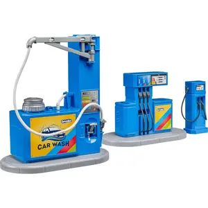Bruder Zubehör Tankstelle mit Waschplatz