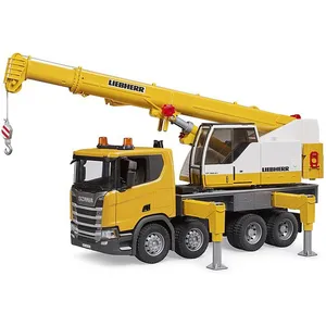 Auto Spiele - scania super 560r liebherr kranwagen Bruder TU