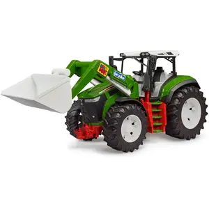 Auto Spiele mit Frontlader Farming Toys Roadmax Bruder TU
