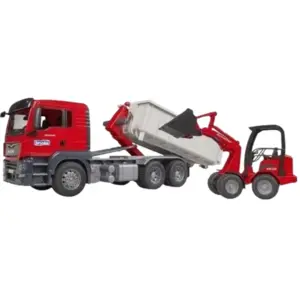 Auto Spiele - tgs mit roll-off Container + schäffer Bruder TU günstig