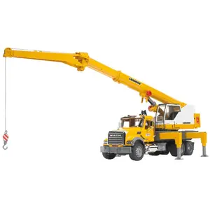 Auto Spiele - Mack Granite Truck Crane Bruder Liebherr TU günstig
