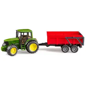 Auto mit Anhänger Spiele Bruder John Deere 6920 TU