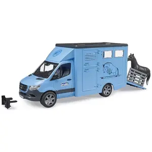 Bruder® Spielzeug-LKW bruder MB Sprinter Tiertransporter mit Pferd günstig