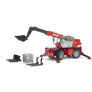 Bruder, Manitou Teleskoplader MRT 2150 1:16 mit Zubehör, 1 Stück