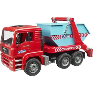 Bruder® Spielzeug-Bagger bruder 02741 MAN TGA Absetzcontainer-LKW