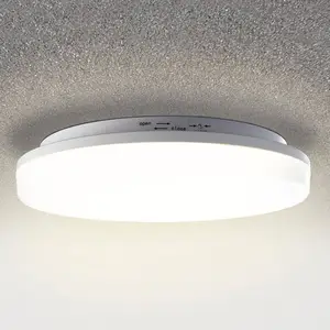 LED-Deckenleuchte Pronto, rund, Bewegungsmelder