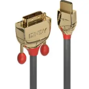 HDMI an DVI Kabel, Gold Line