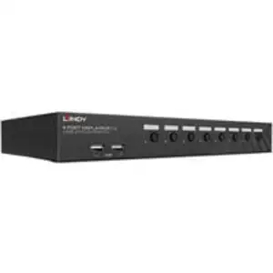 8 Port DisplayPort 1.2 & USB 2.0 KVM Switch, KVM-Switch