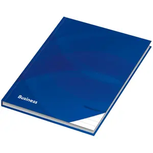 Rnk, Heft + Block, Kladde Business DIN A4 liniert blau Hardcover 96 Bl. (A4, Liniert, Harter Einband) günstig