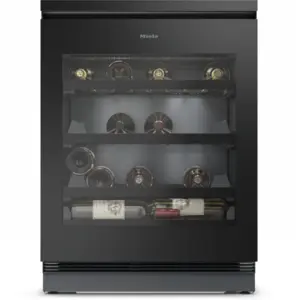 KWTUS 7054 F Unterbau-Weintemperierschrank obsidianschwarz