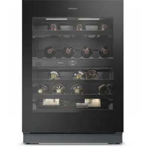 MIELE KWTUS 7196 E Unterbau-Weintemperierschrank obsidianschwarz günstig