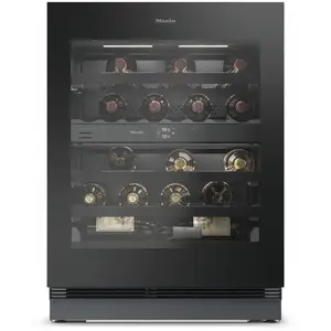 Miele KWTUS 7096 E Unterbau-Weintemperierschrank obsidianschwarz günstig