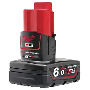 Milwaukee M12b6 12v/60 Ah Li-ion Batterie