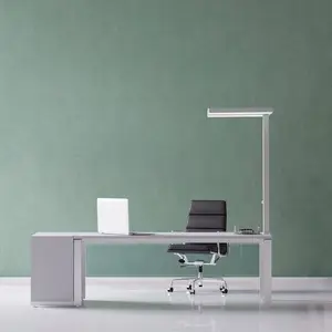 LED-Tischleuchte MAULjaval, silber, 120 cm, dim, Klemfuß günstig