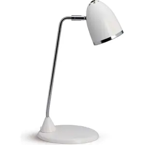 MAUL Schreibtischlampe Starlet, weiß, Höhe 41 cm, Metall E27-LED günstig