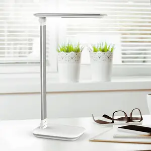 LED-Tischlampe MAULjazzy, weiß, Höhe 43 cm, dim USB-Port günstig