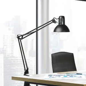Klemmleuchte MAULstudy, schwarz, 44 cm, Metall, E27-LED günstig