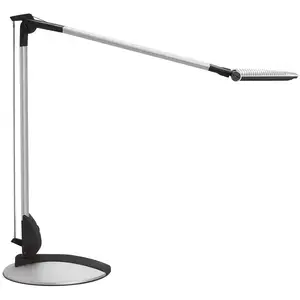 LED-Schreibtischlampe MAULoptimus, silber, Standfuß, dim CCT günstig
