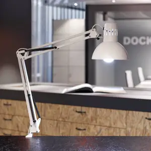 Klemmleuchte MAULstudy, weiß, Höhe 44 cm, Metall günstig